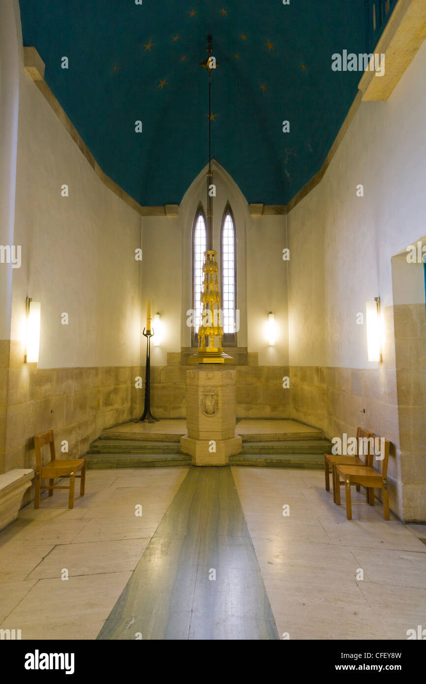Interior of the Cathedral Church of the Holy Spirit, Guildford Cathedral, Guildford, Surrey, England, UK Stock Photo