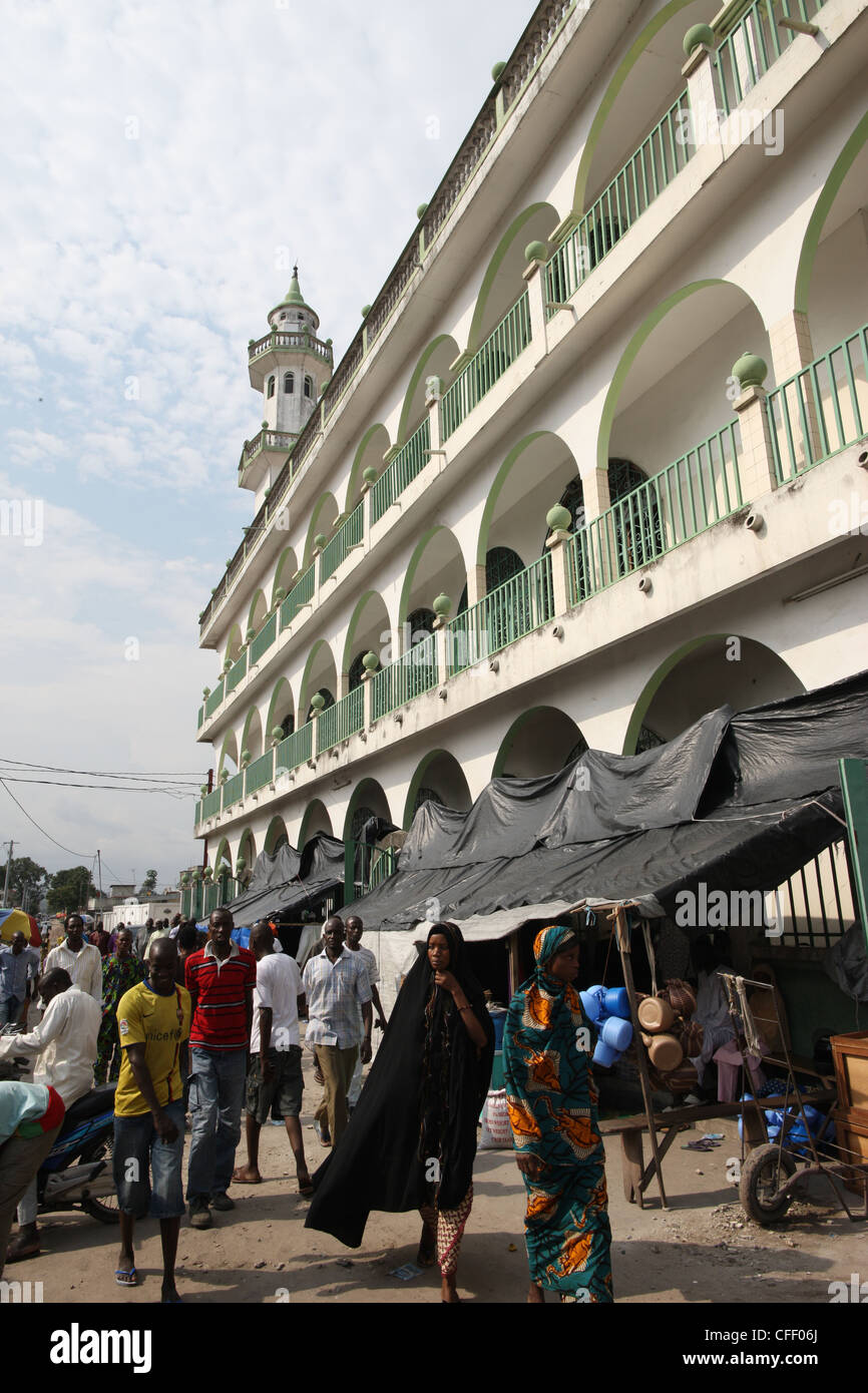 Mosque in Brazzaville, Congo, Africa Stock Photo