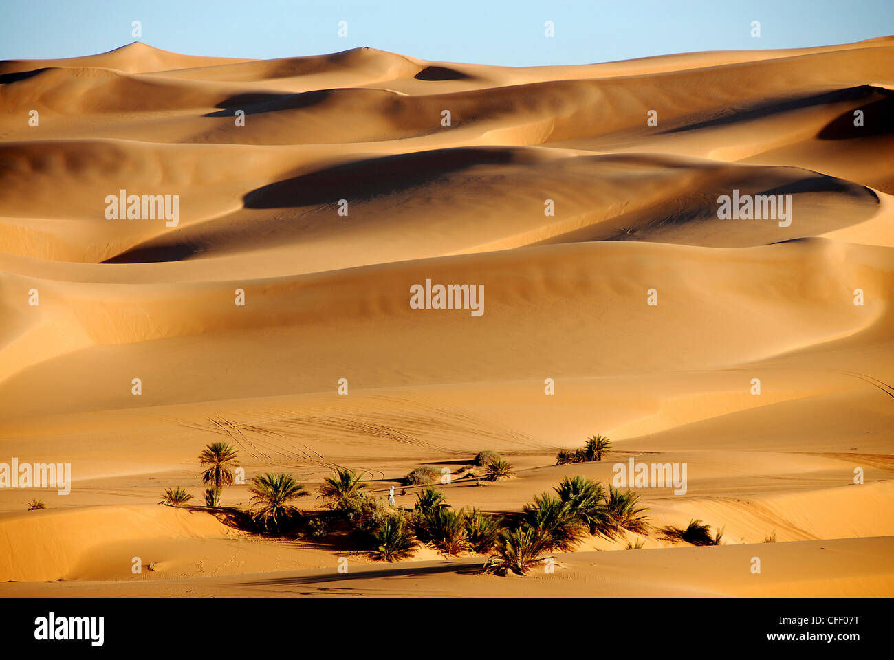 Erg Ubari desert, Ubari, Libya, North Africa, Africa Stock Photo