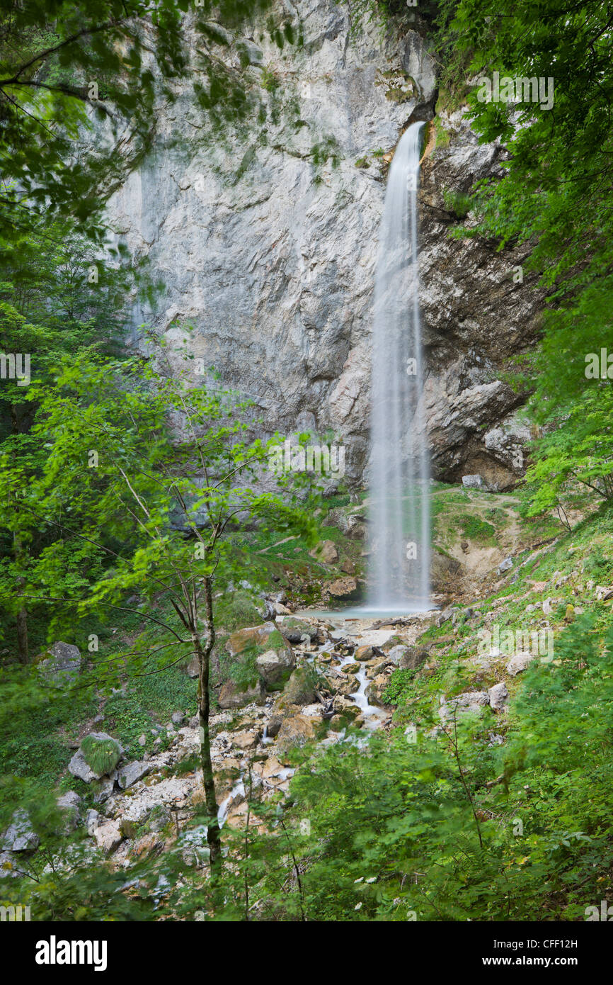 Wildensteiner waterfall, Carinthia, Austria, Europe Stock Photo