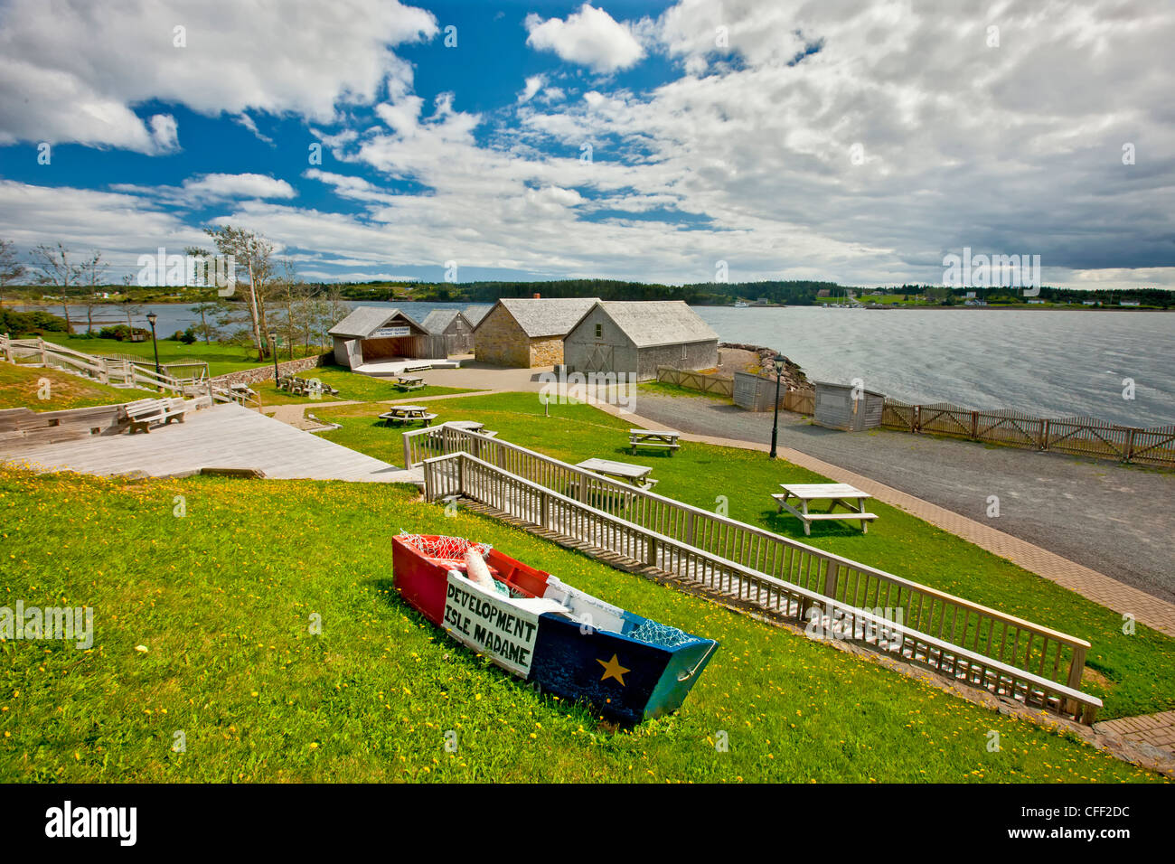 LeNoir Landing, Airchat Historic Waterfront, Isle Madame, Cape Breton
