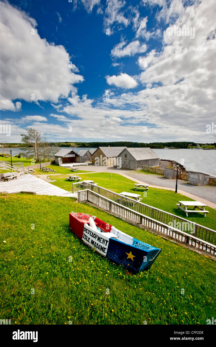 LeNoir Landing, Airchat Historic Waterfront, Isle Madame, Cape Breton
