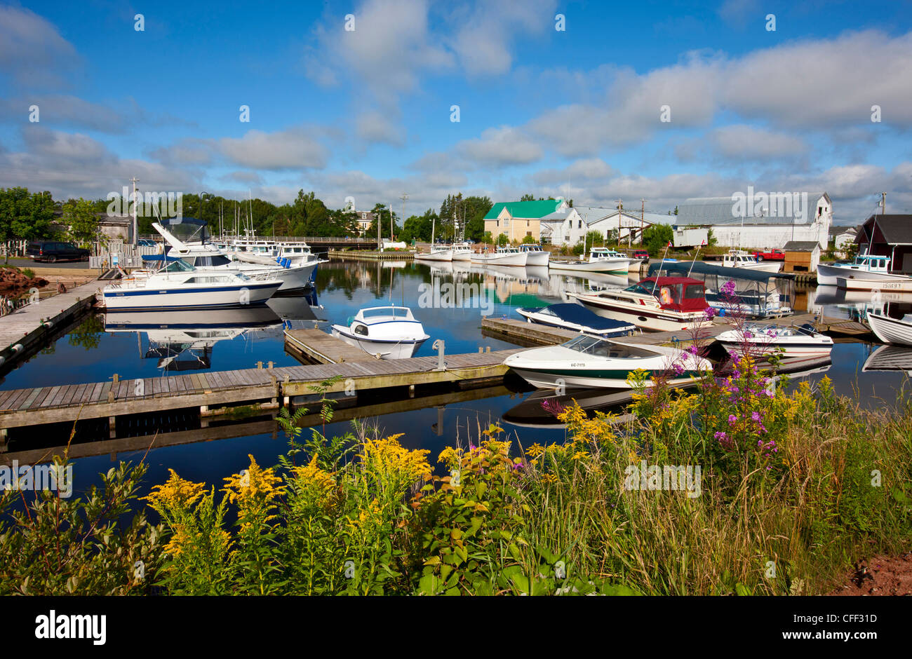 Marina, Murray Harbour, Prince Edward Island, Canada Stock Photo Alamy