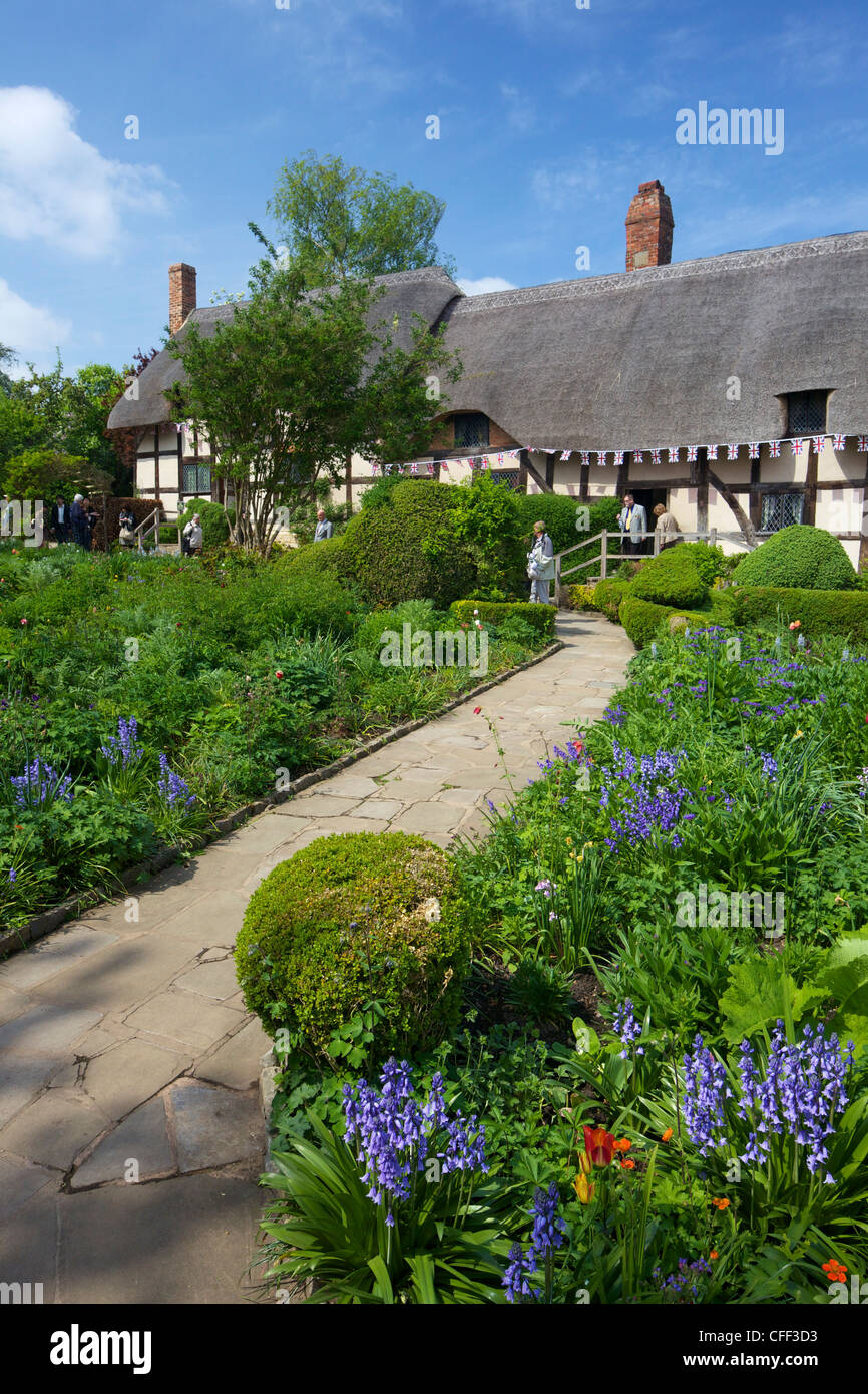 Anne Hathaway's Cottage, Shottery, Stratford-upon-Avon, Warwickshire, England, United Kingdom, Europe Stock Photo