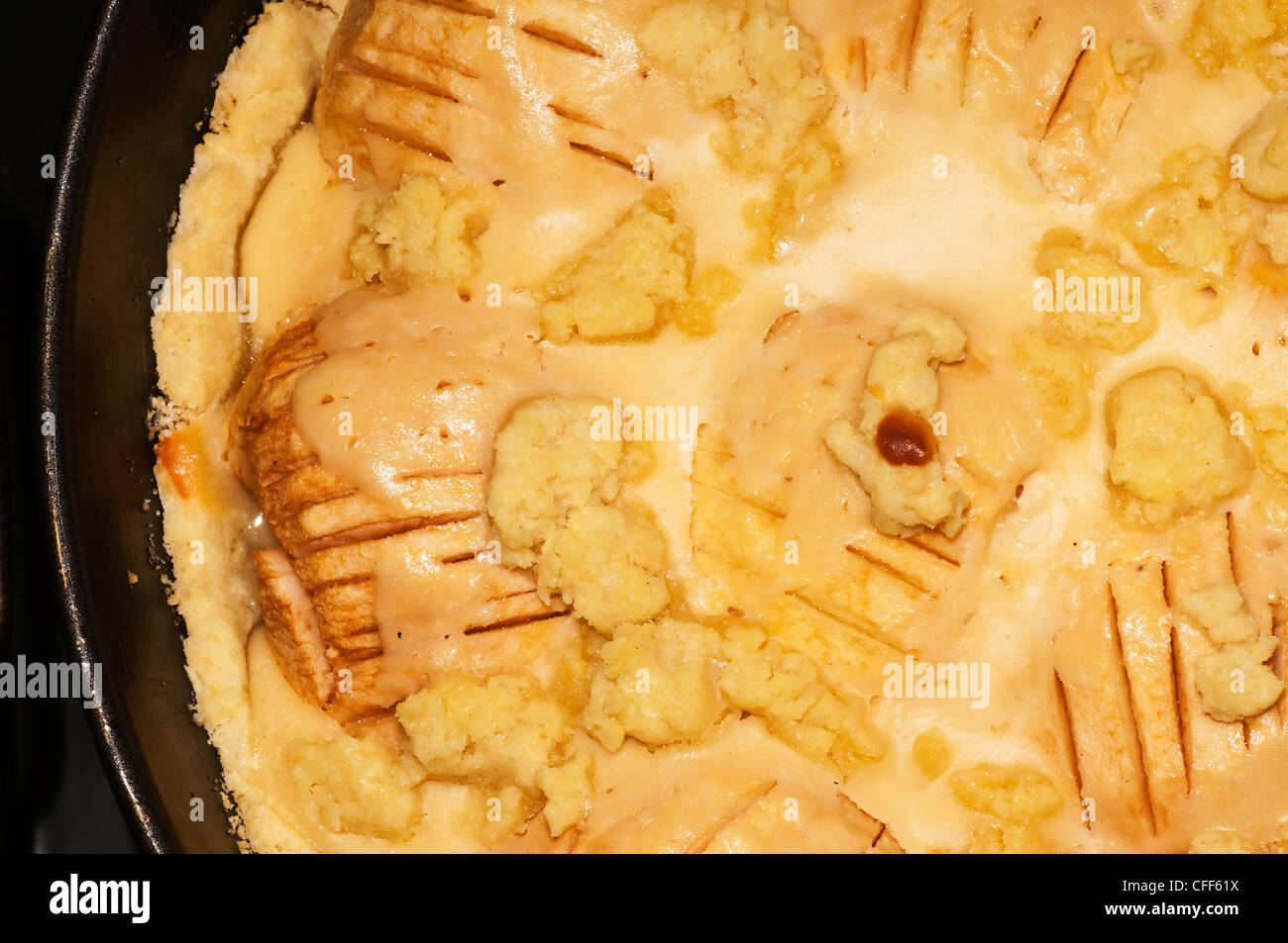 apple cake Stock Photo