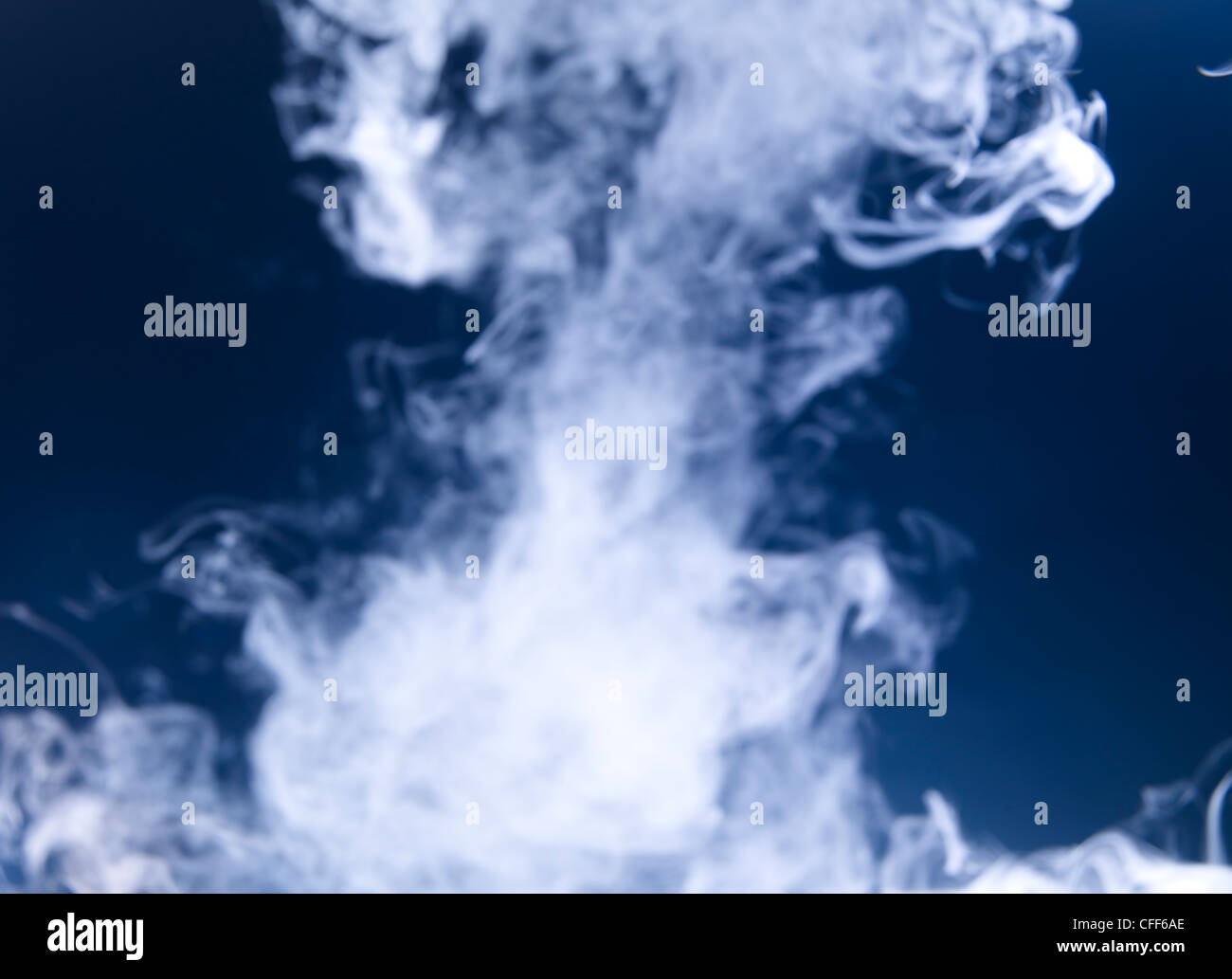 Cloud of smoke or steam Stock Photo
