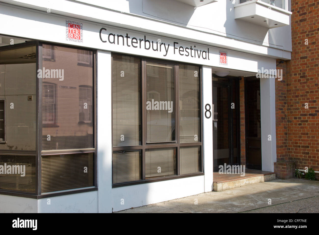 Canterbury Festival Office Headquarters Canterbury Kent UK Stock Photo