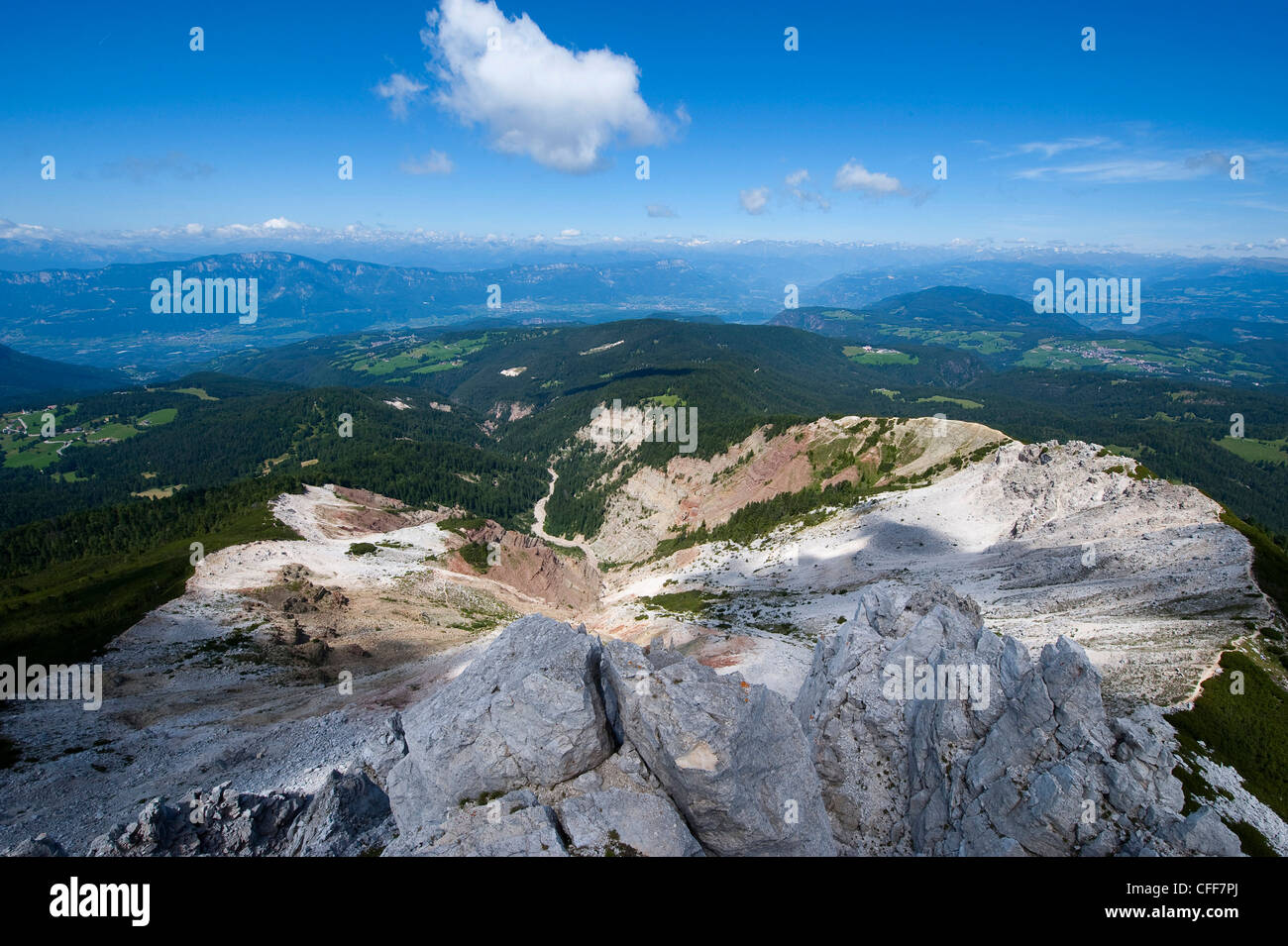 Bletterbach Canyon, Alto Adige, South Tyrol, Italy Stock Photo