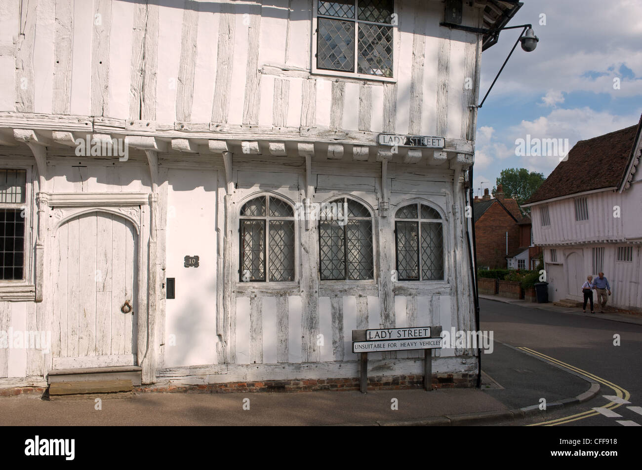 Ancient timber framed house, Suffolk, England Stock Photo Alamy