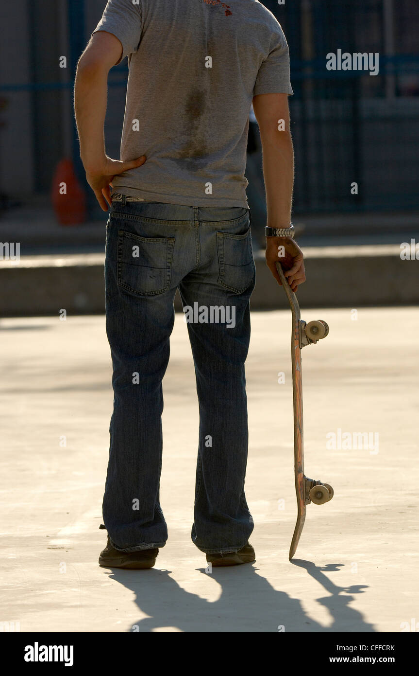 Skateboarder Stock Photo