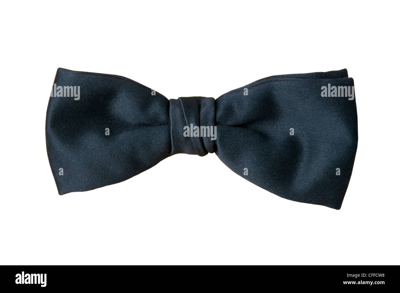 Bow tie isolated on white, with clipping path. Stock Photo