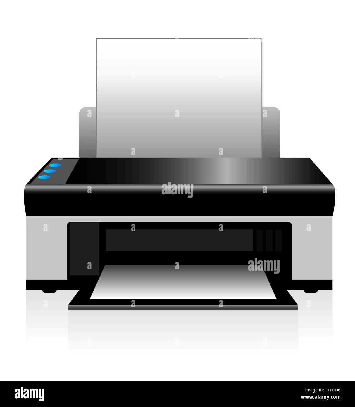 Inkjet Printer Technology Electronics Stock Photo Alamy