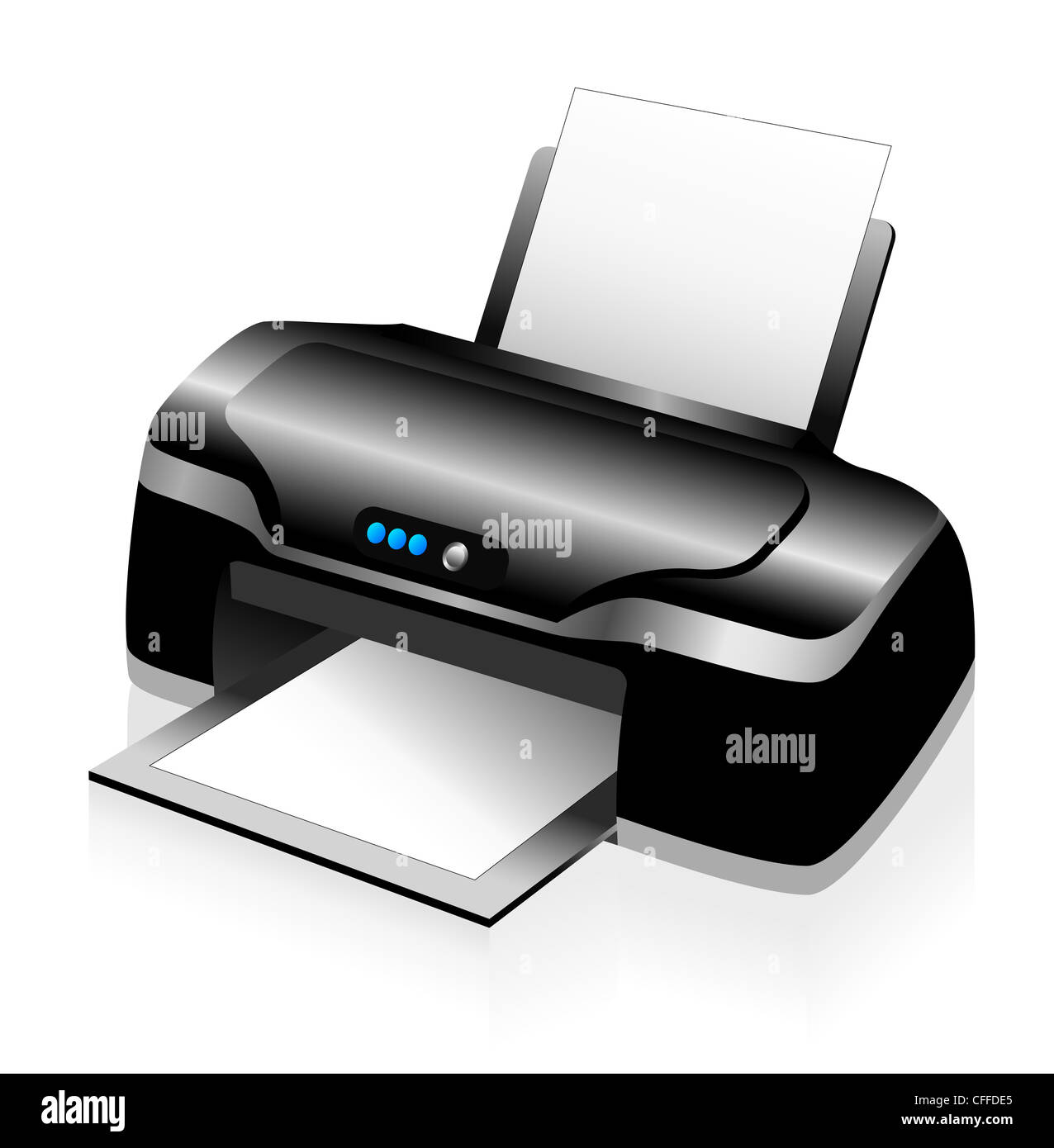 Inkjet Printer Technology Electronics Stock Photo Alamy