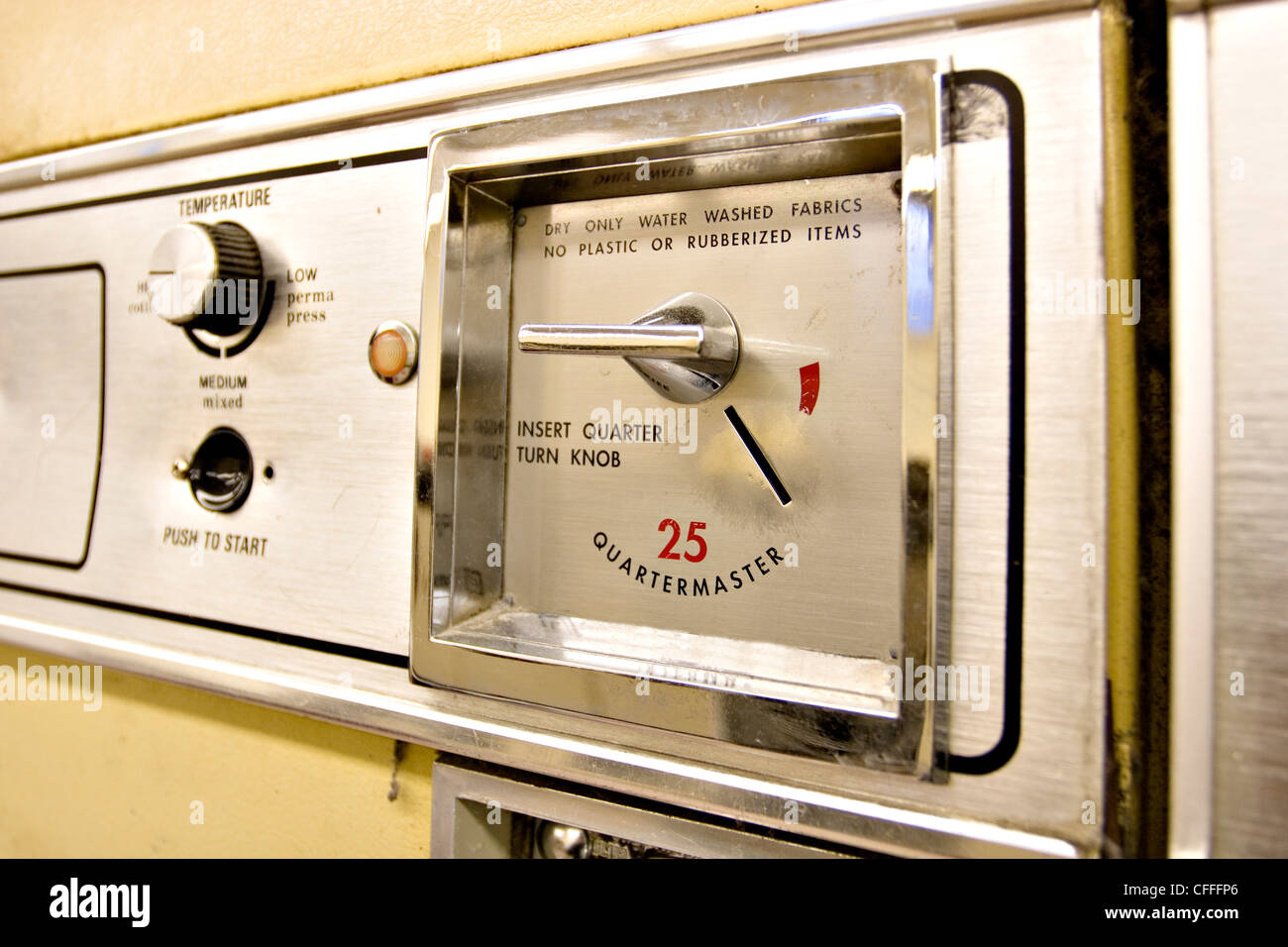 Detail of Old Dryer Stock Photo Alamy