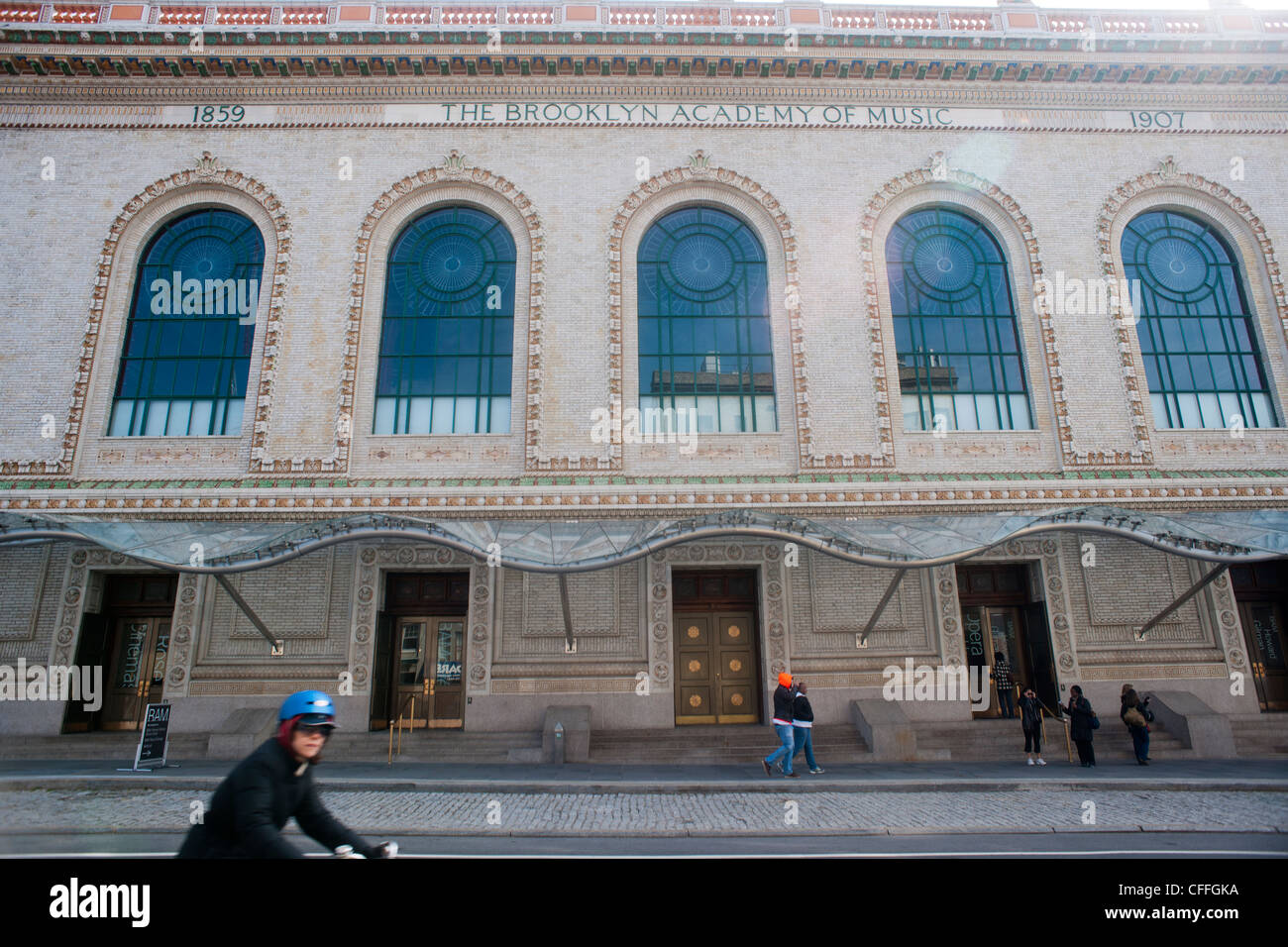 The Brooklyn Academy of Music is seen in Brooklyn in New York on Saturday, March 10, 2012. (© Richard B. Levine) Stock Photo