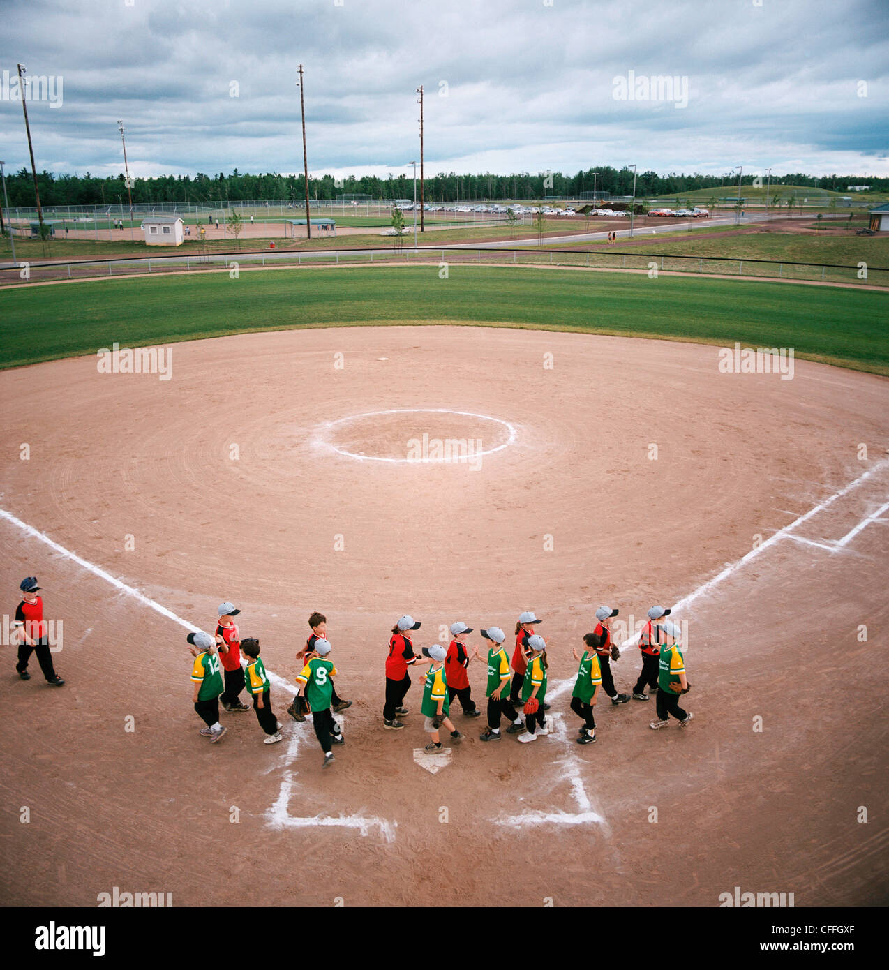 Baseball Game, Moncton, New Brunswick Stock Photo Alamy