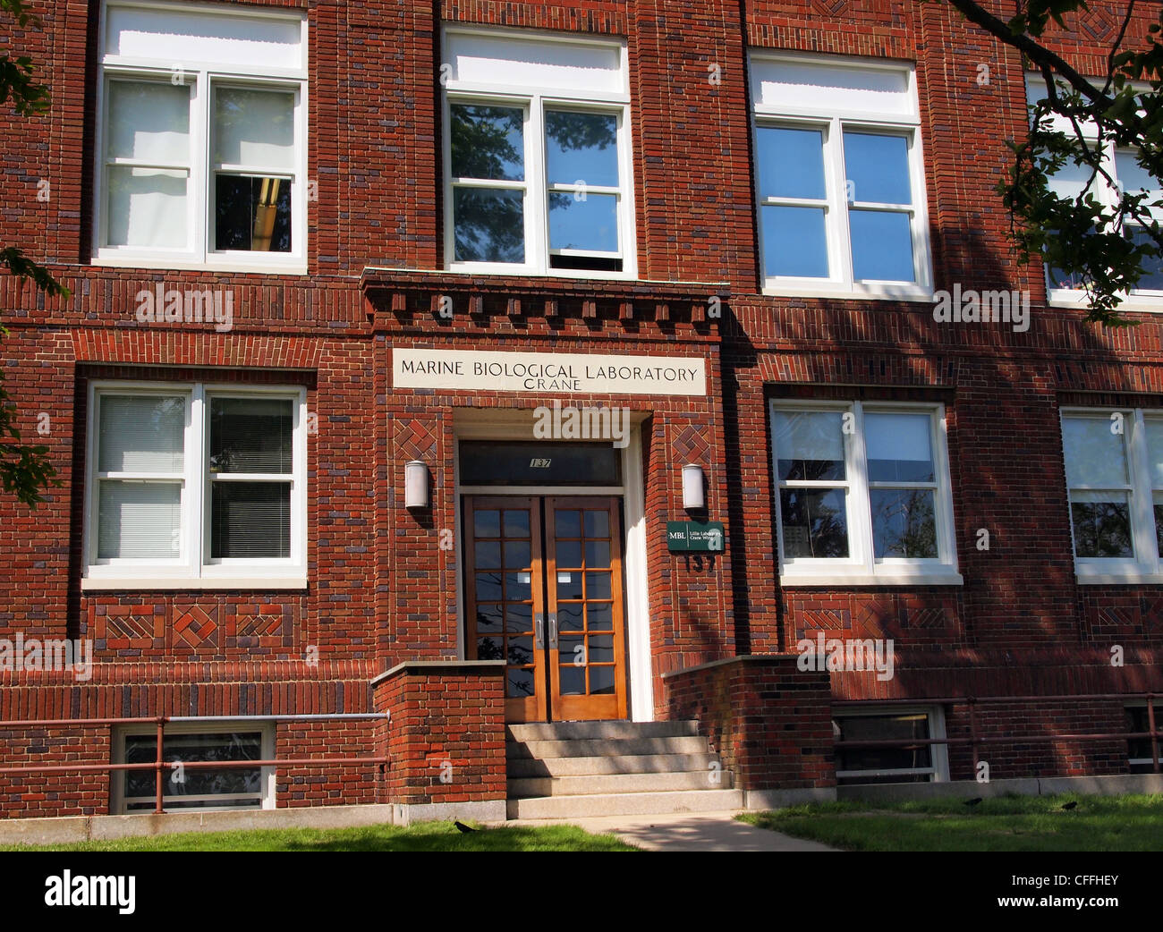 Marine Biological Laboratory, Woods Hole, Cape Cod, Massachusetts Stock