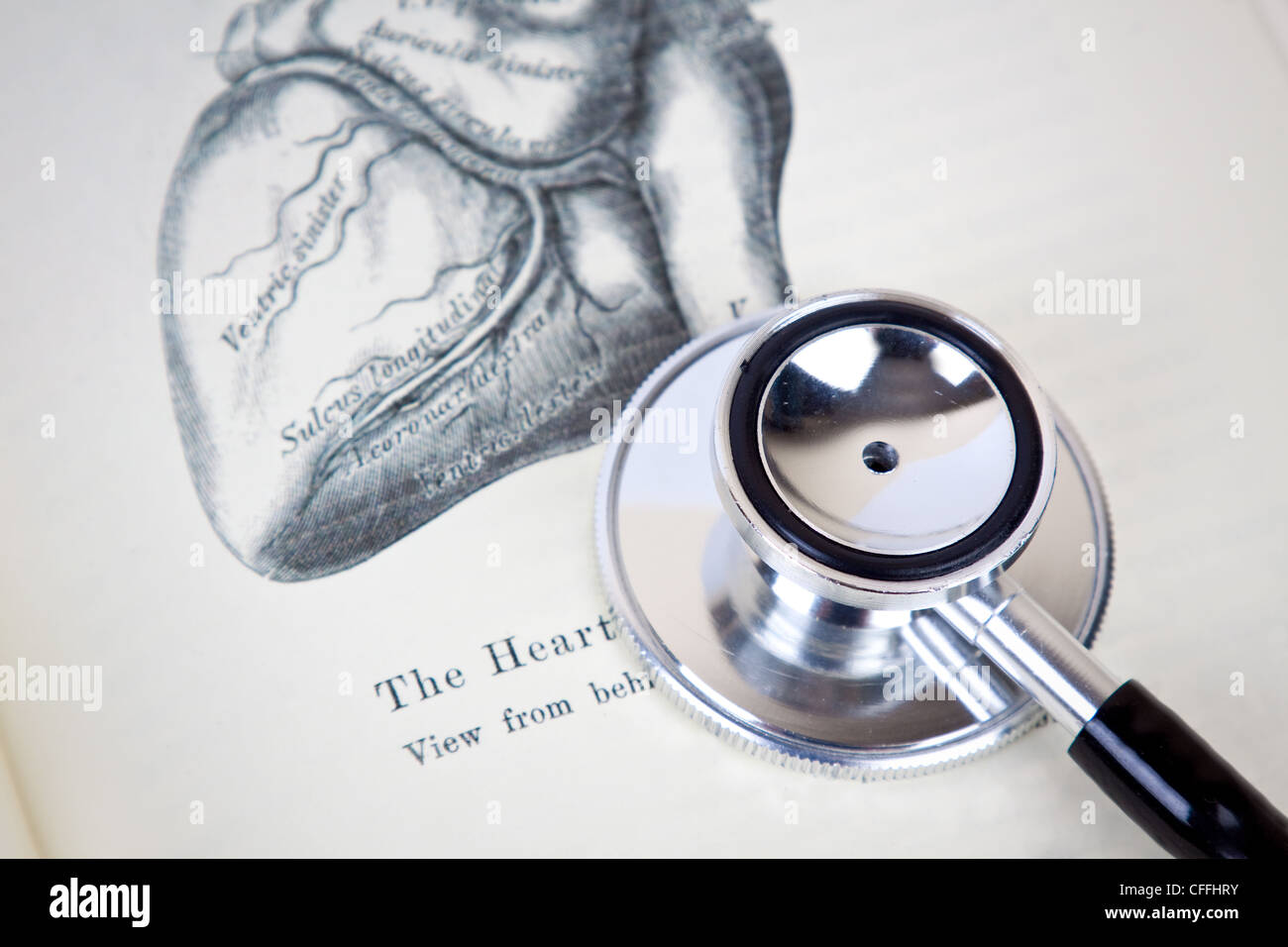 Stethoscope medical book hi-res stock photography and images - Alamy