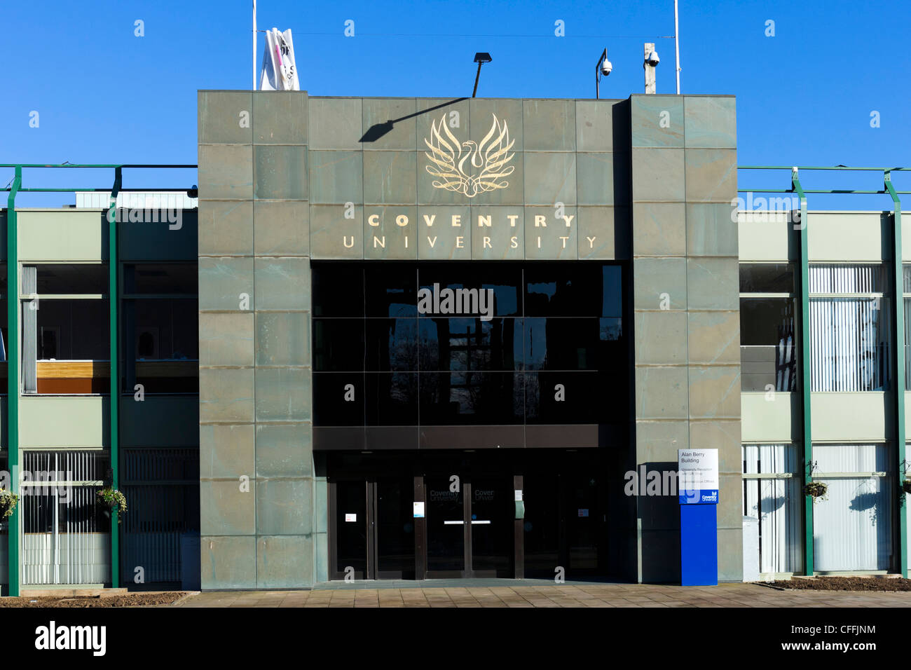 The Alan Berry Building at Coventry University, Coventry, West Midlands