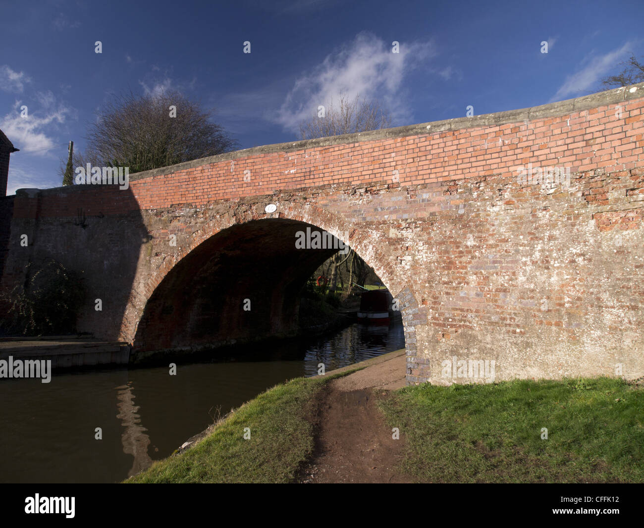 worcester and birmingham canal alvechurch worcestershire Stock Photo