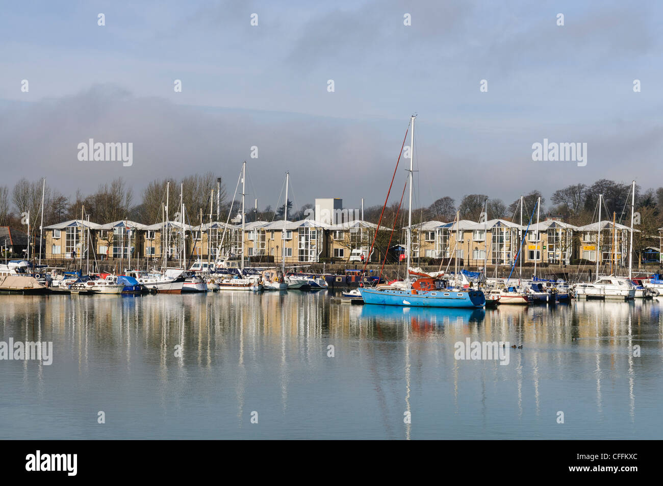 Preston Marina Stock Photo Alamy
