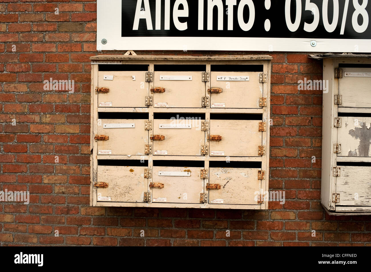 Letter boxes hi-res stock photography and images - Alamy