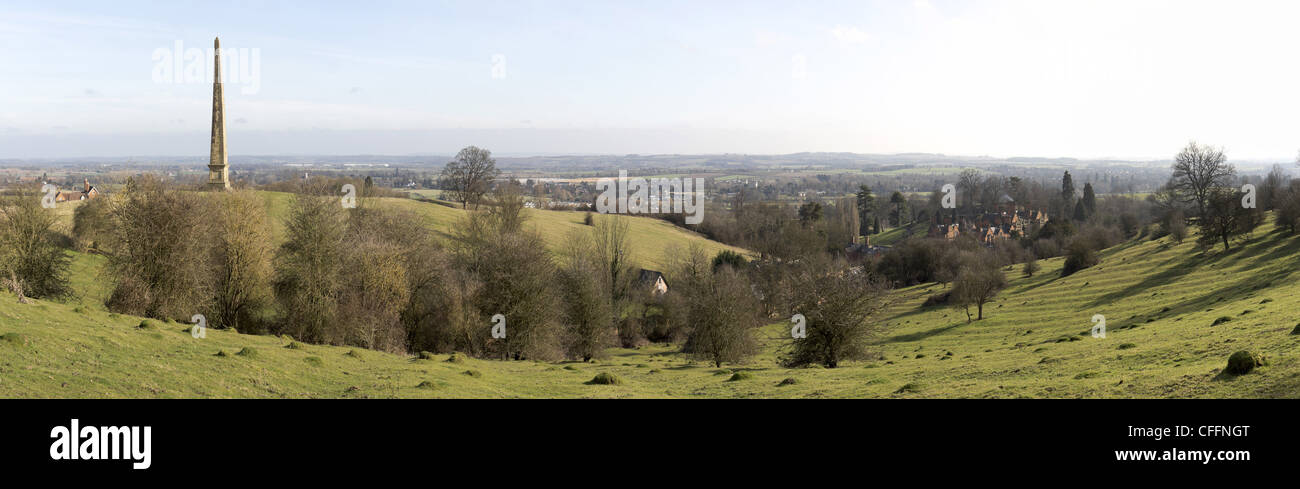 welcombe hills country park stratford upon avon warwickshire Stock Photo