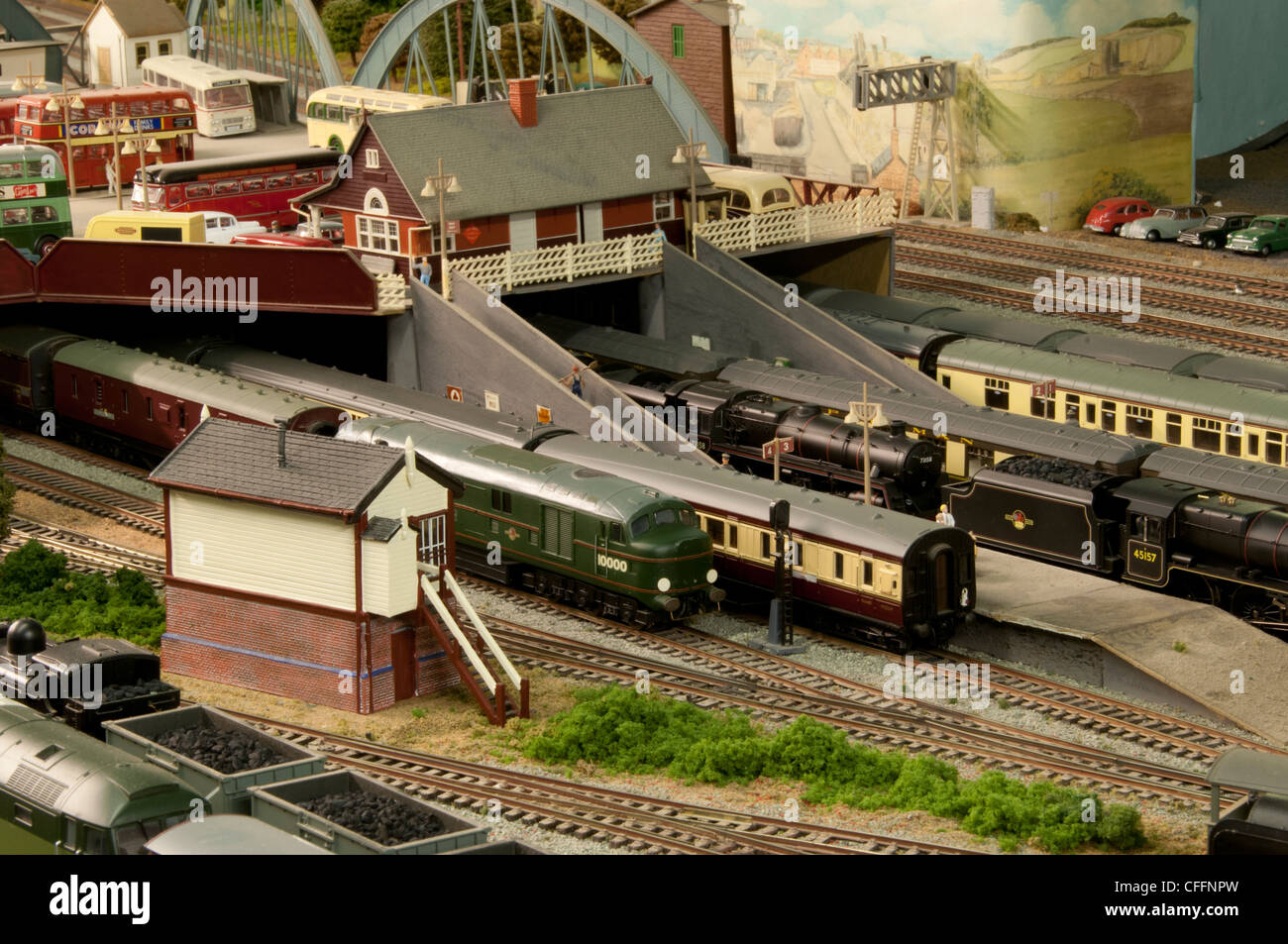 model trains
