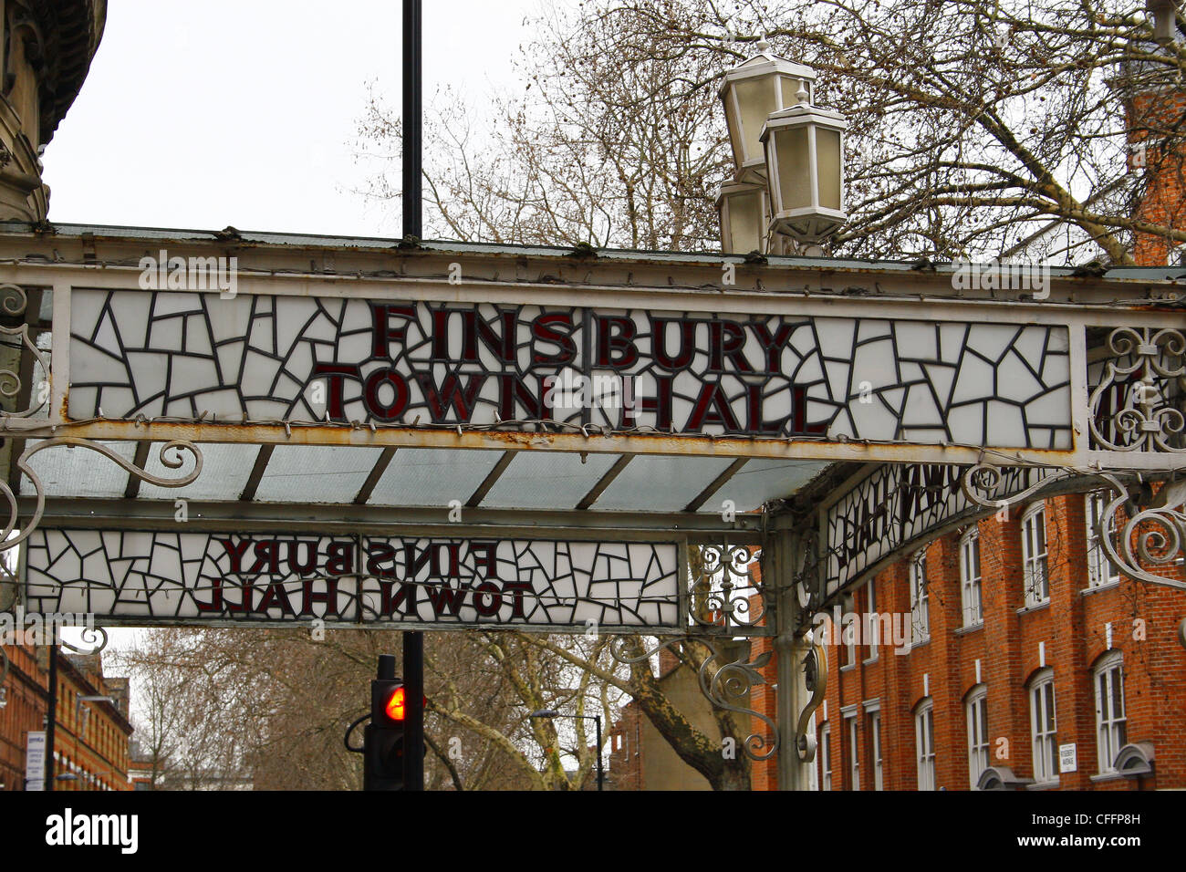 Finsbury Town Hall, Rosebery Avenue, Islington, London, England, UK