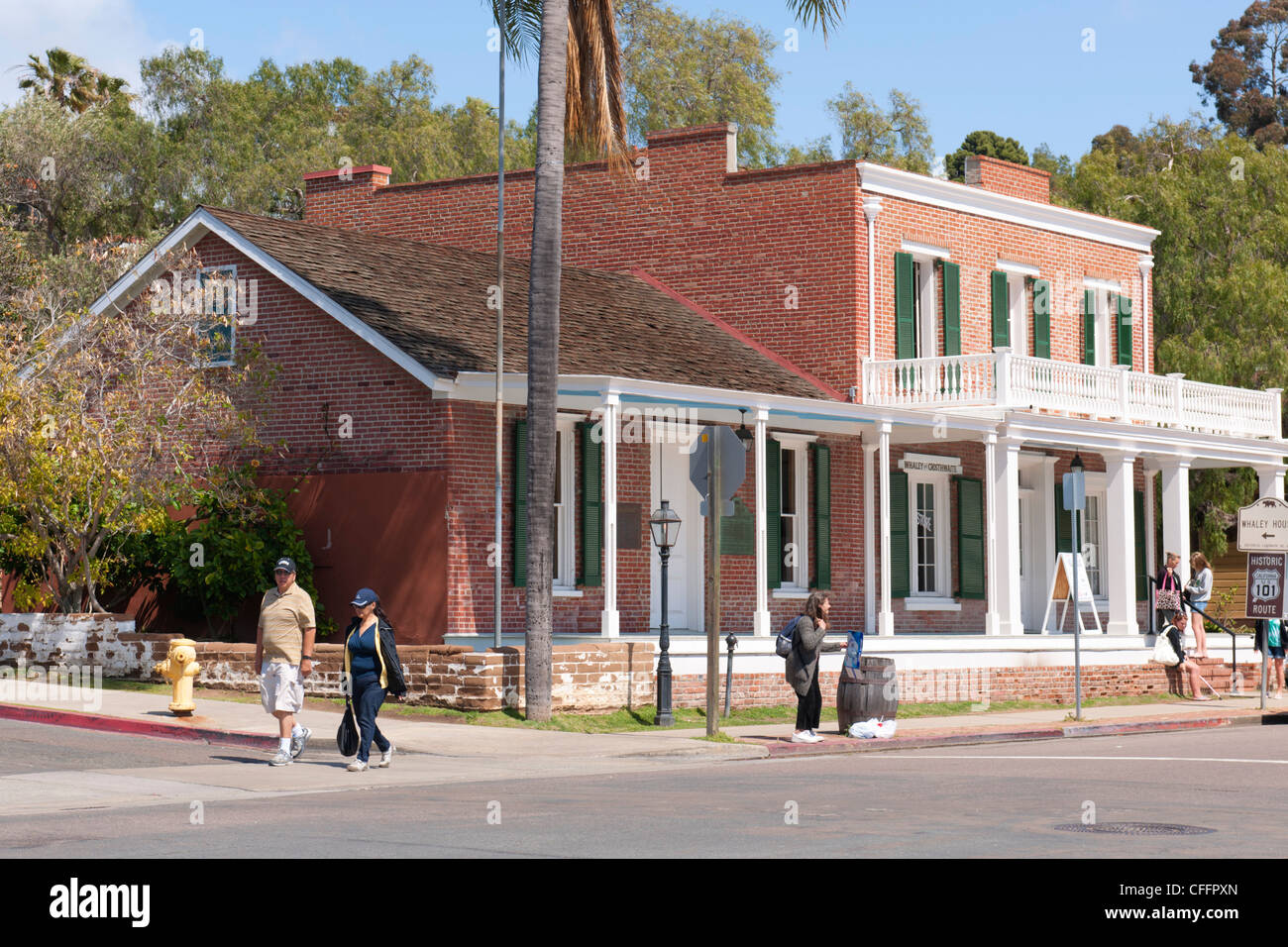 Whaley House, Old Town San Diego Stock Photo Alamy