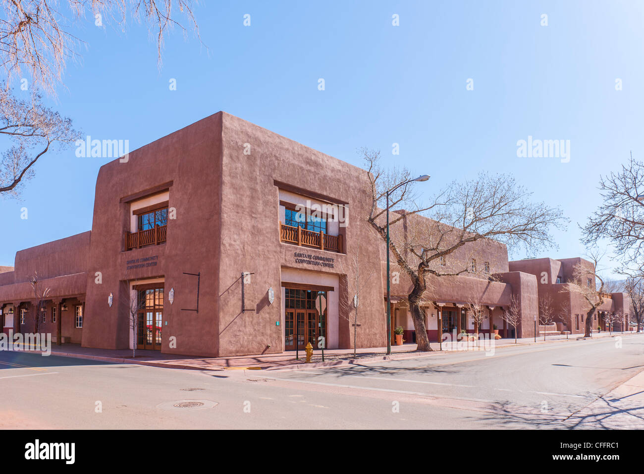 Santa Fe Community Convention Center Stock Photo Alamy