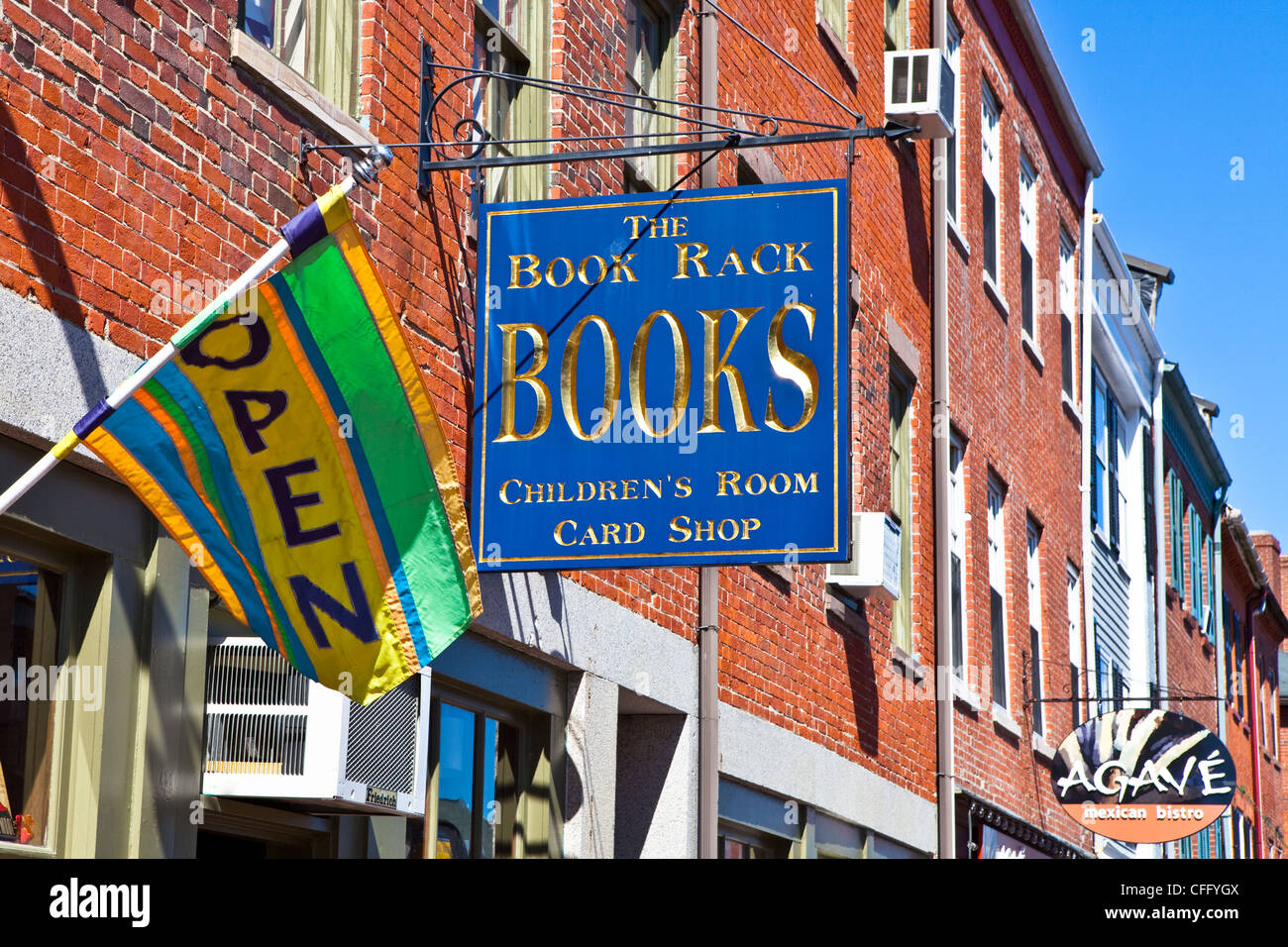 Book store in Newburyport,Massachusetts Stock Photo Alamy