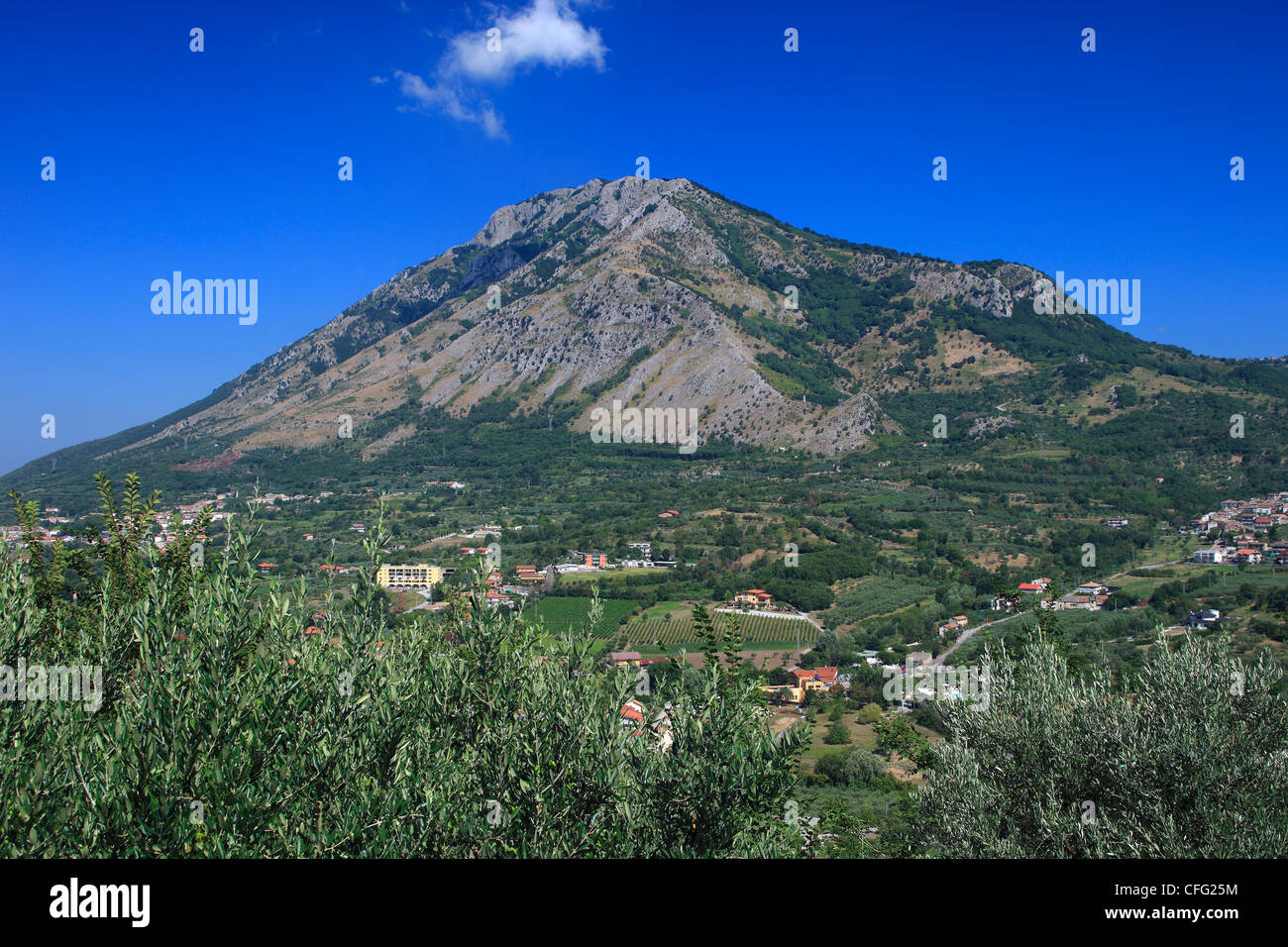 Italy, Campania, Montesarchio, Taburno Mountain Stock Photo