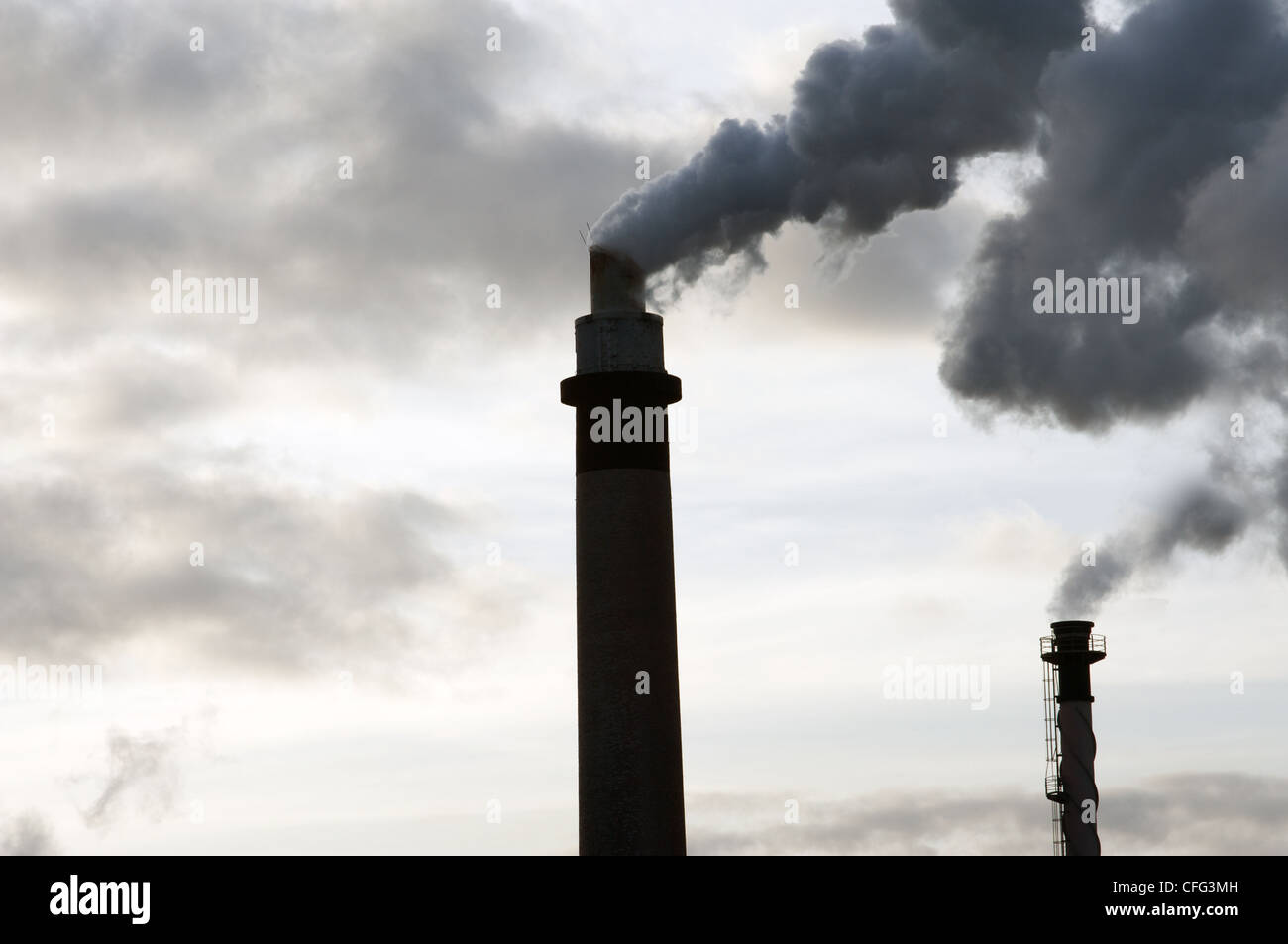 Chemical factory Germany Stock Photo