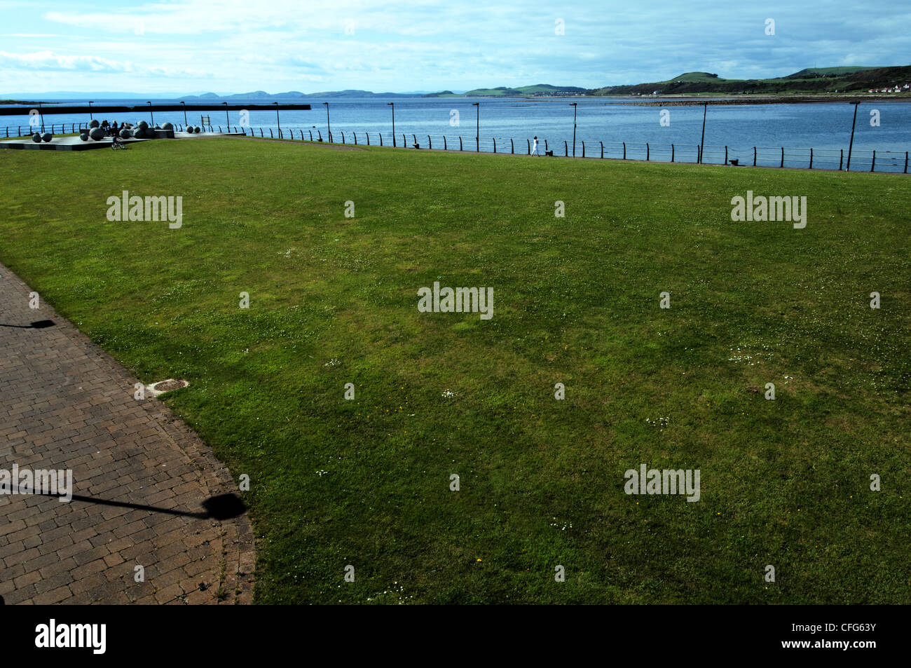 ardrossan north ayrshire mariners view Stock Photo Alamy