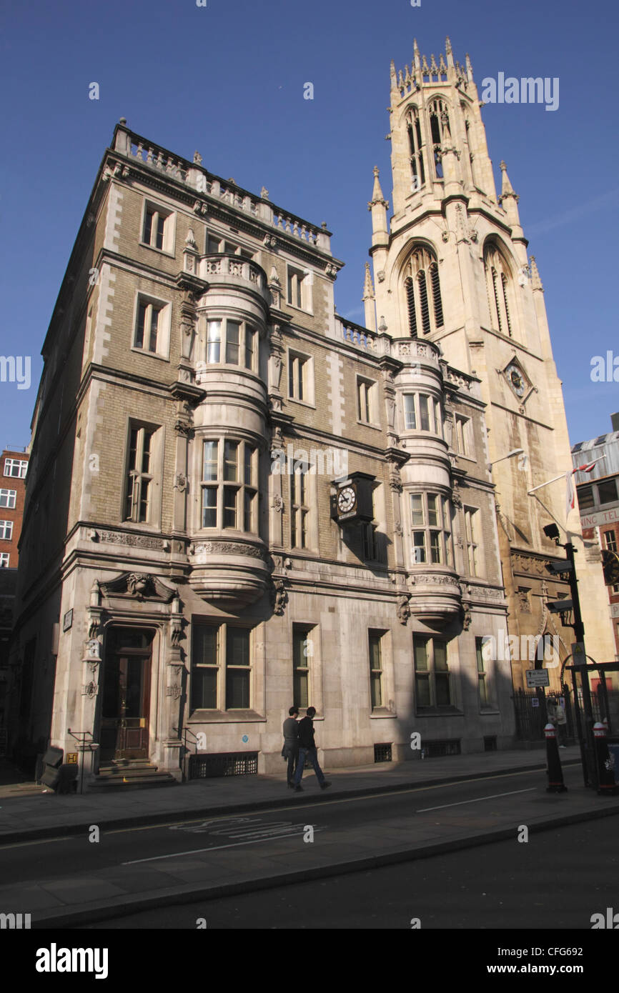 Romanian Orthodox Church Fleet Street London Stock Photo