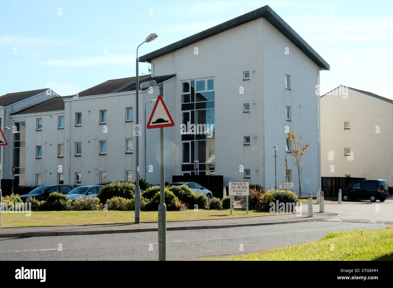 ardrossan north ayrshire entrance to mariners view Stock Photo Alamy