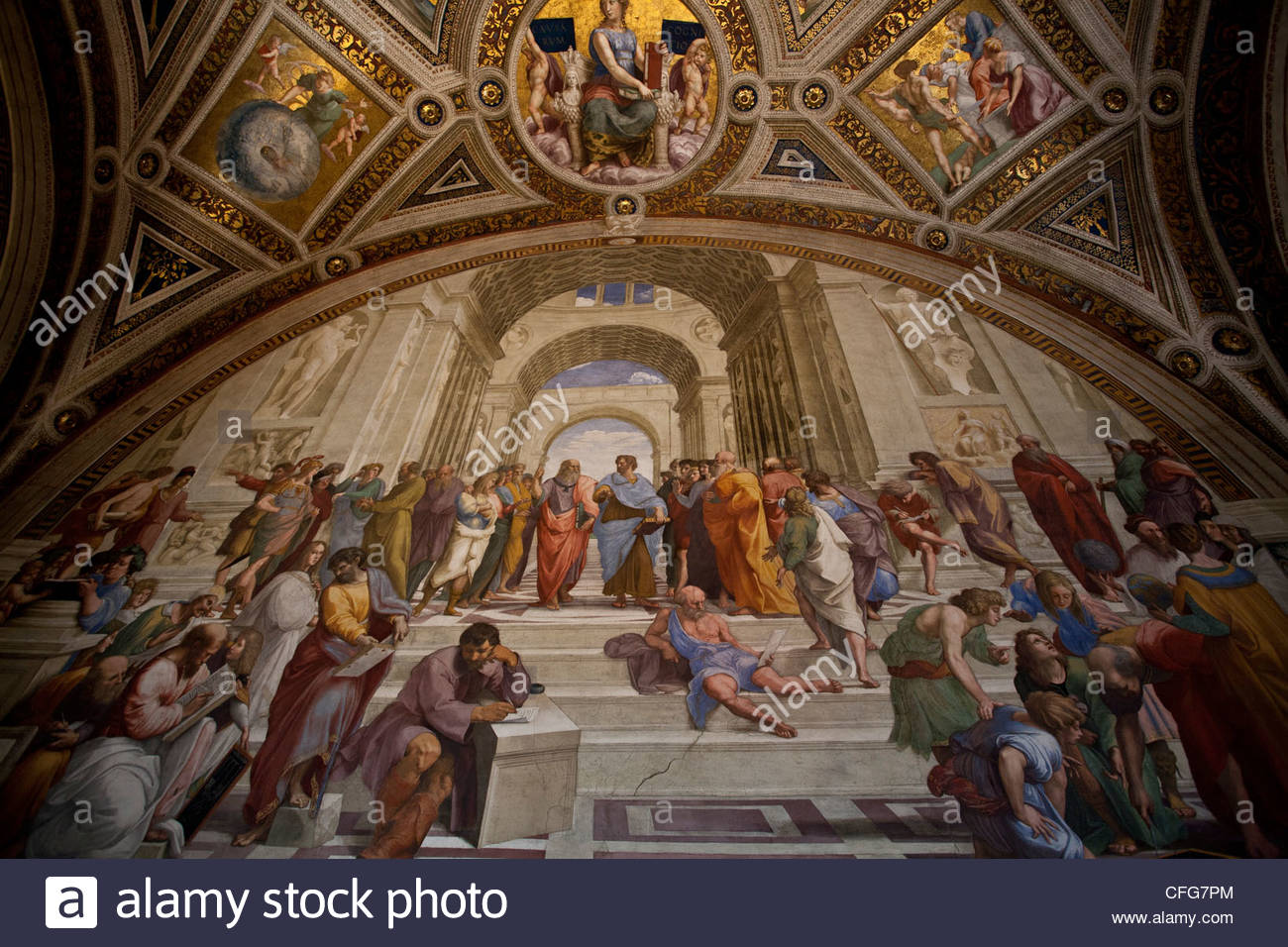 Painting In Vatican Stock Photos Painting In Vatican Stock