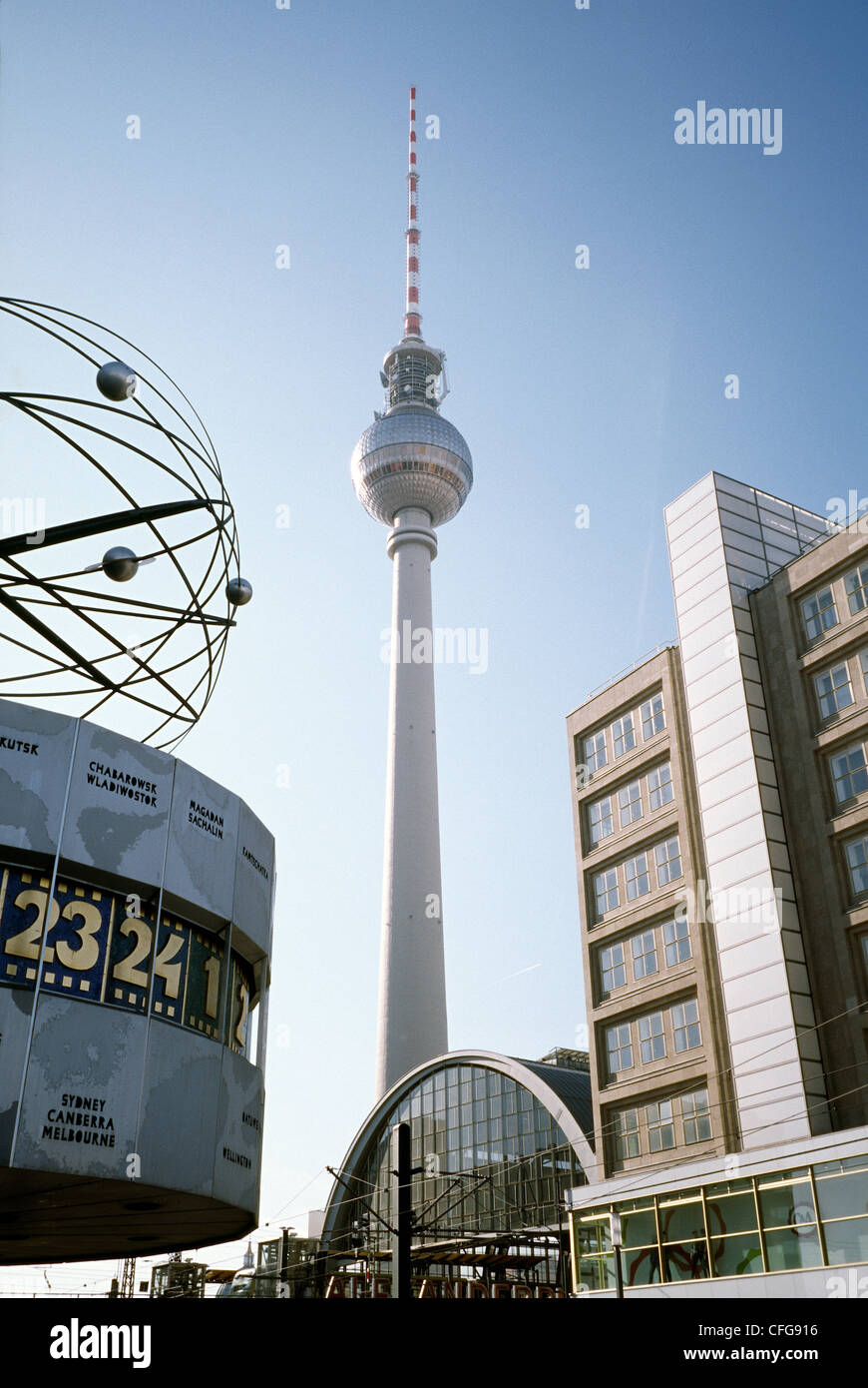 Berlin Alexanderplatz. Stock Photo