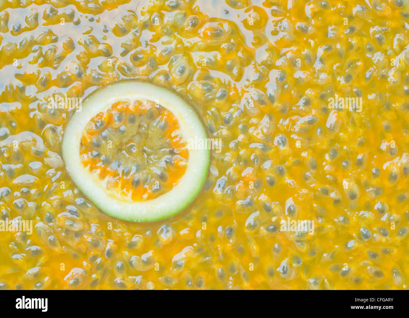 passion fruit background Stock Photo - Alamy