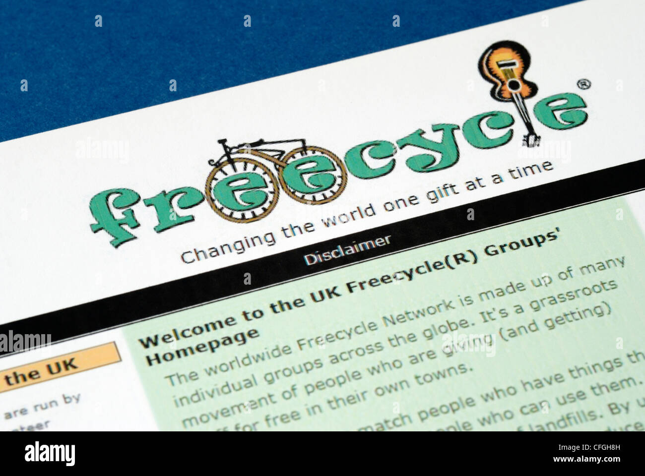 Freecycle goods hires stock photography and images Alamy