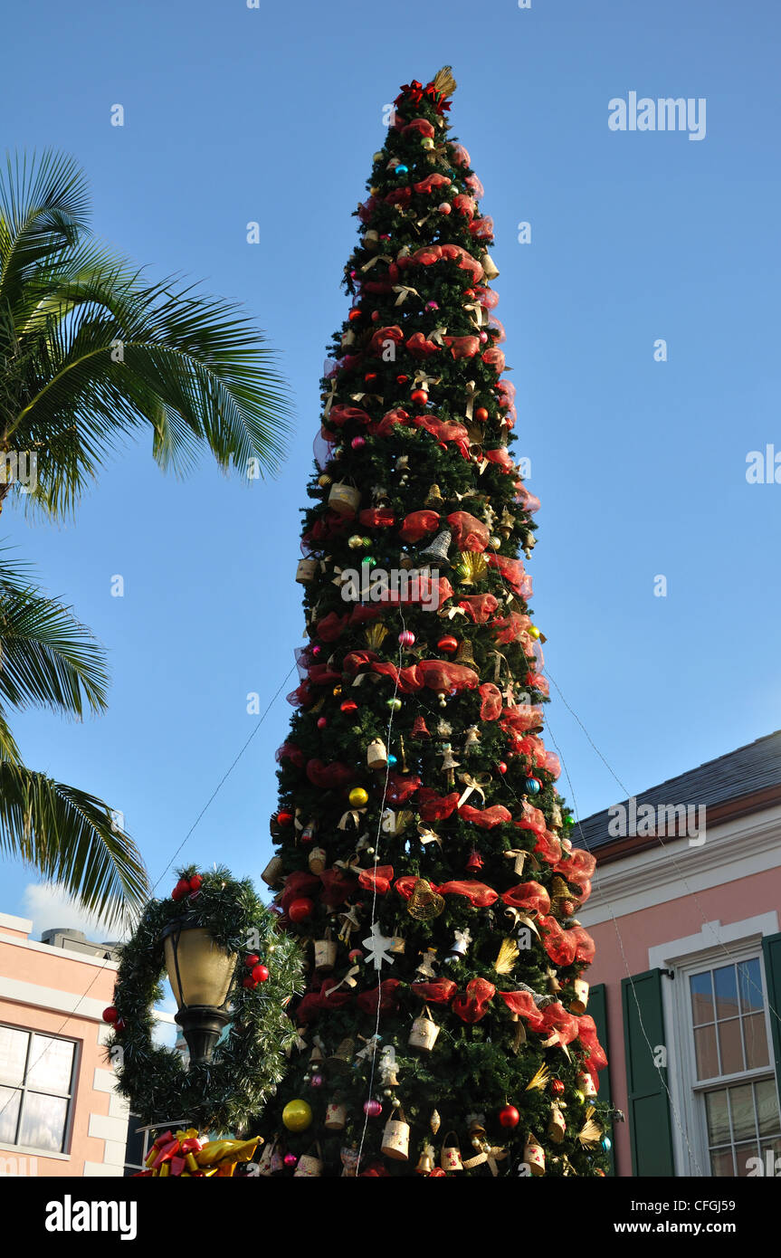 Christmas tree, Nassau, Bahamas Stock Photo Alamy