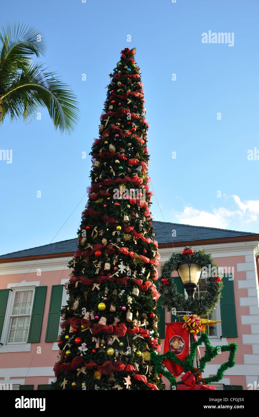 Christmas tree, Nassau, Bahamas Stock Photo Alamy