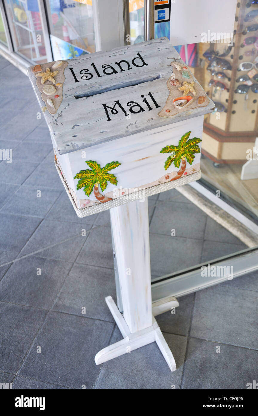 Letter box, Nassau, Bahamas Stock Photo Alamy