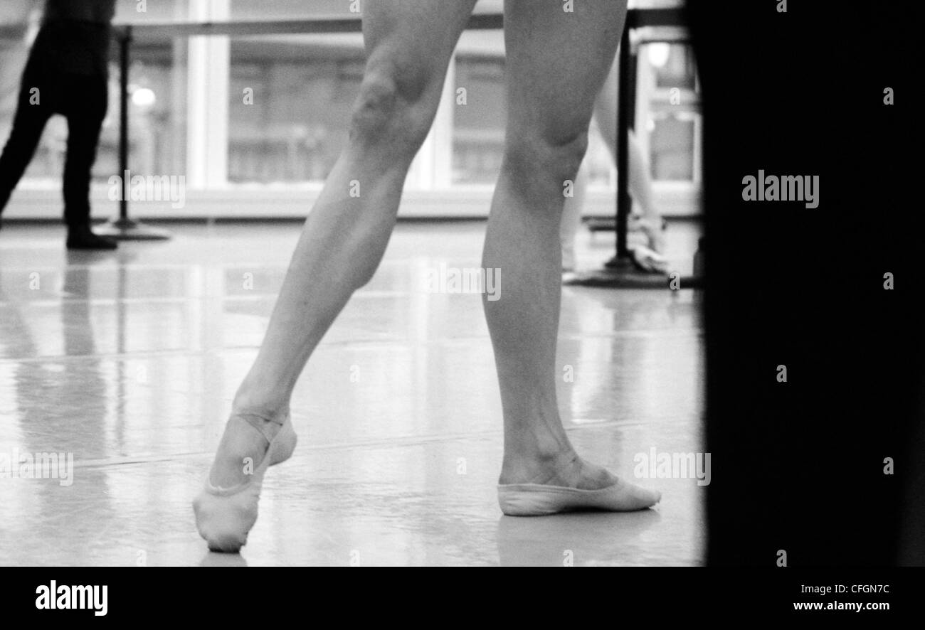 Dancers legs Black and White Stock Photos & Images - Alamy