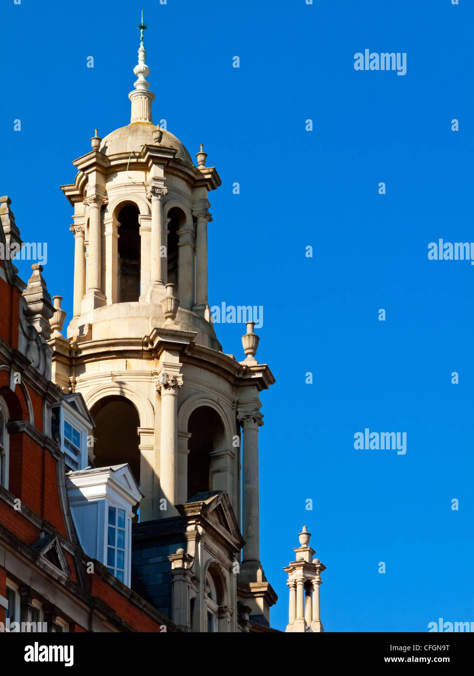 Detail of Victorian building in Leicester city centre Leicestershire England UK Stock Photo