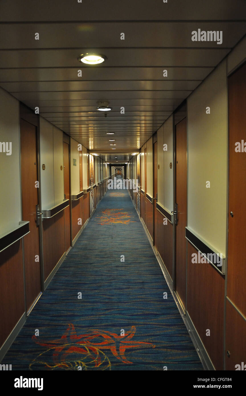 Cruise ship cabin doors Stock Photo Alamy