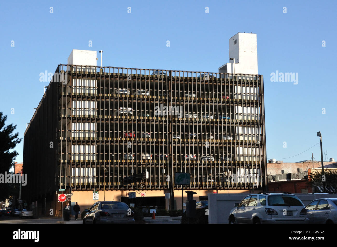 Savannah Georgia Usa Parking Garage Stock Photo 44011858 Alamy