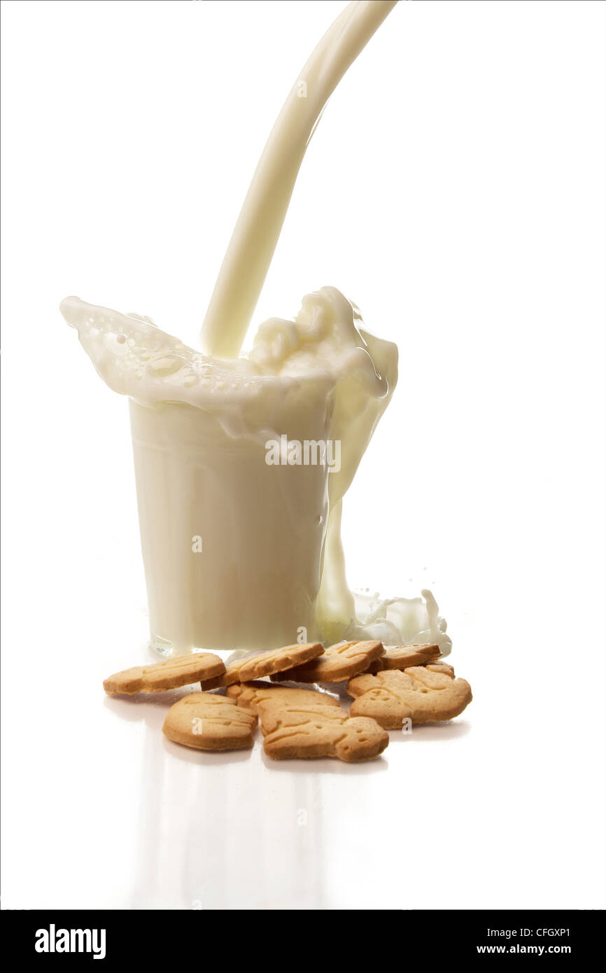 Cookies and Milk Stock Photo Alamy