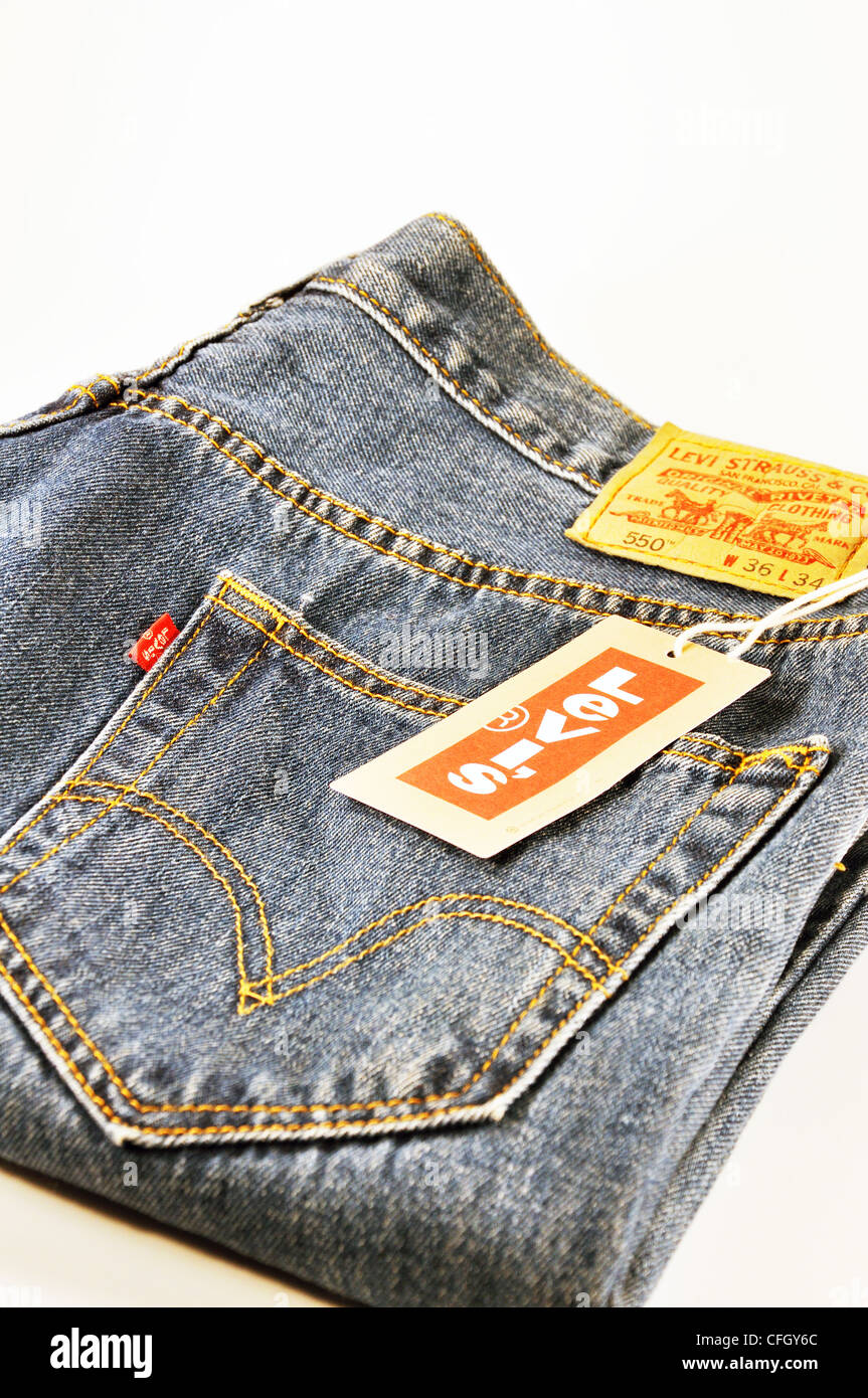 Levis jean logo hi-res stock photography and images - Alamy